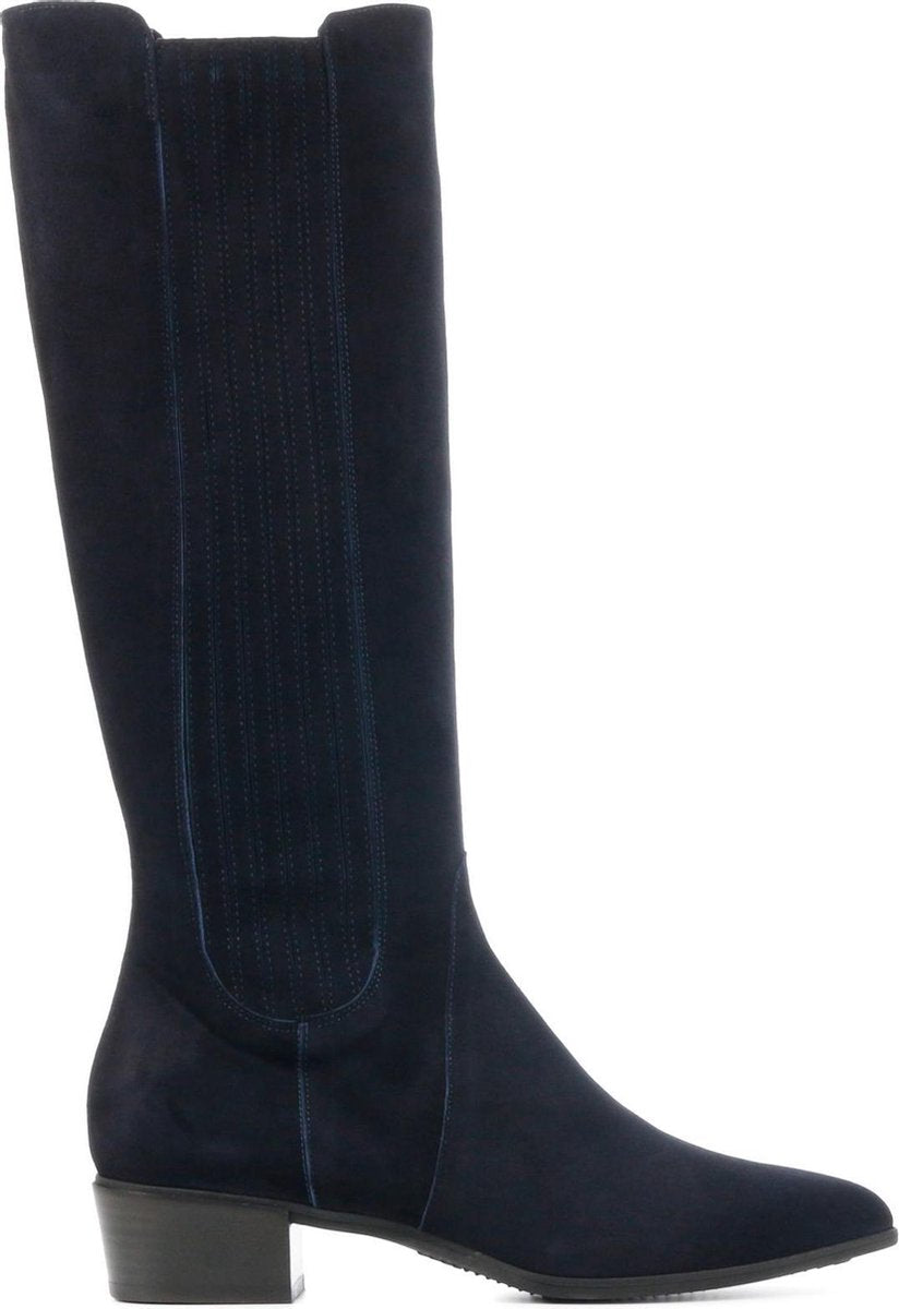 Lilian Vrouwen Suède  Klassieke laarzen / Laarzen / Damesschoenen 11756n - Blauw - maat 38.5