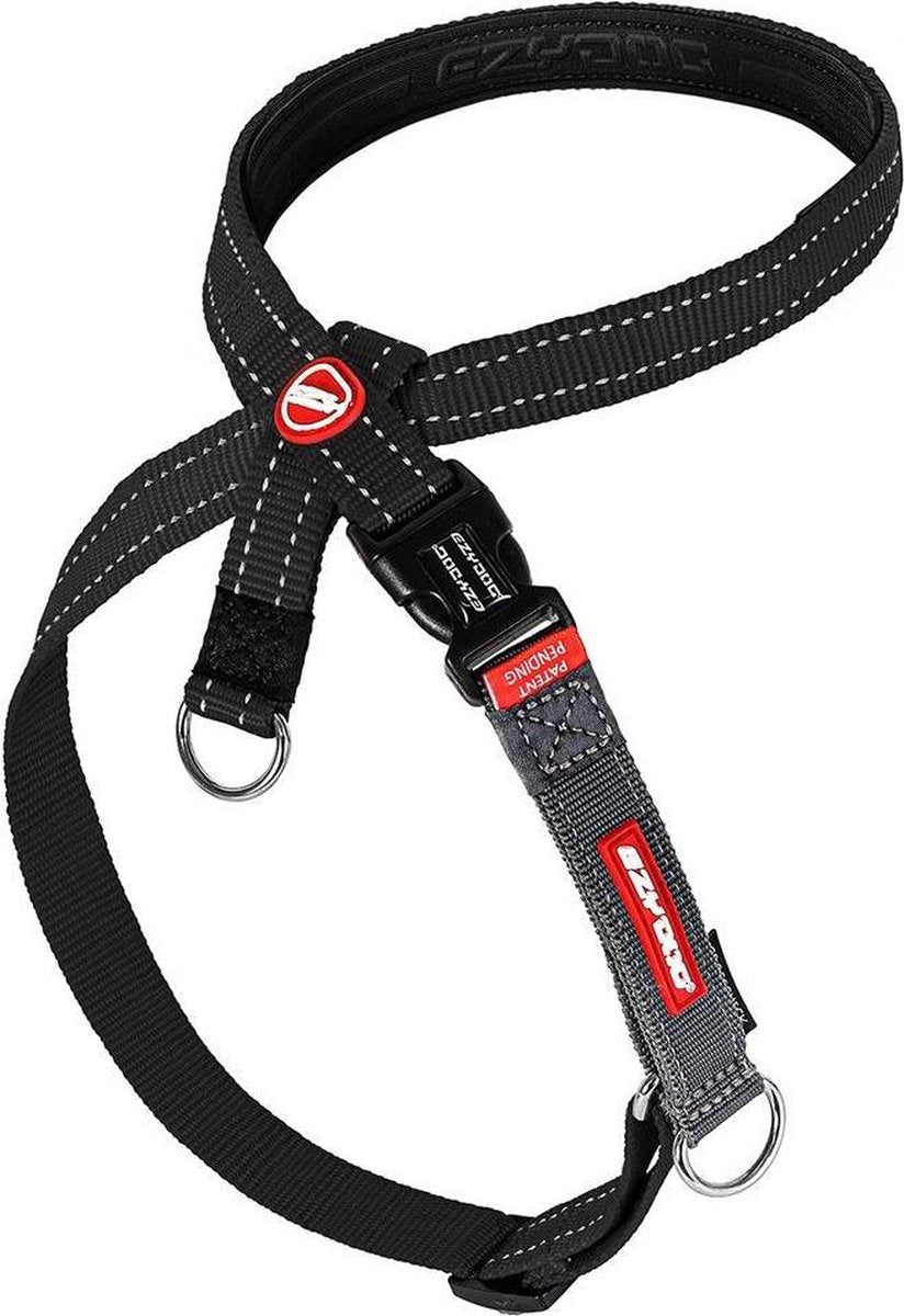 EzyDog Crosscheck Hondenharnas / tuig - S - Zwart
