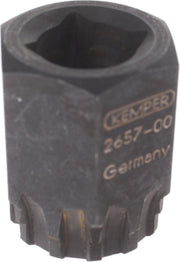 Eldi Cassette Afnemer 14 Mm Zwart