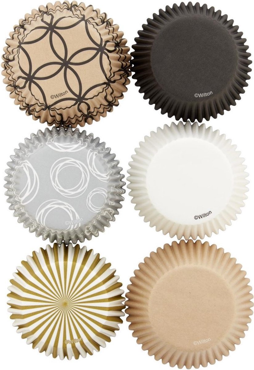 Wilton Cupcakevormpjes Celebrate - pk/150