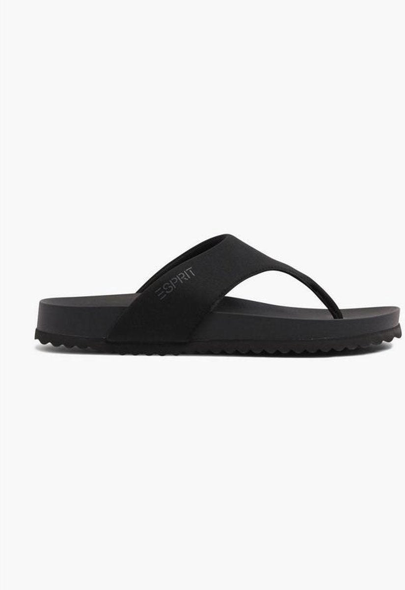 Esprit Dames Zwarte teenslipper - Maat 37