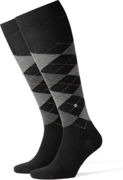 Burlington Edinburgh Heren Kniekous 27082 - Zwart 3000 black Heren - 40-46