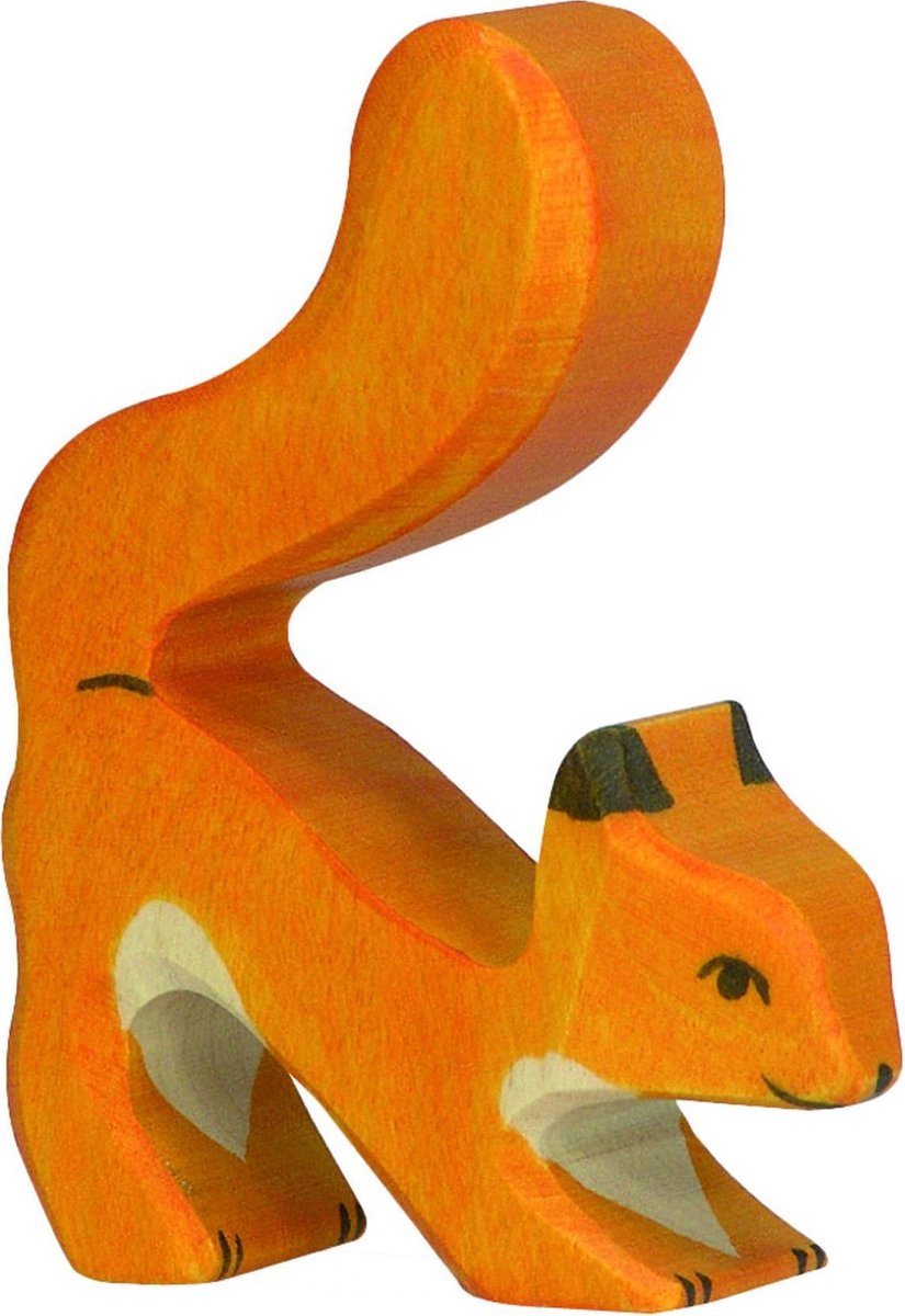 Holztiger Houten Bosdieren: Eekhoorn Oranje