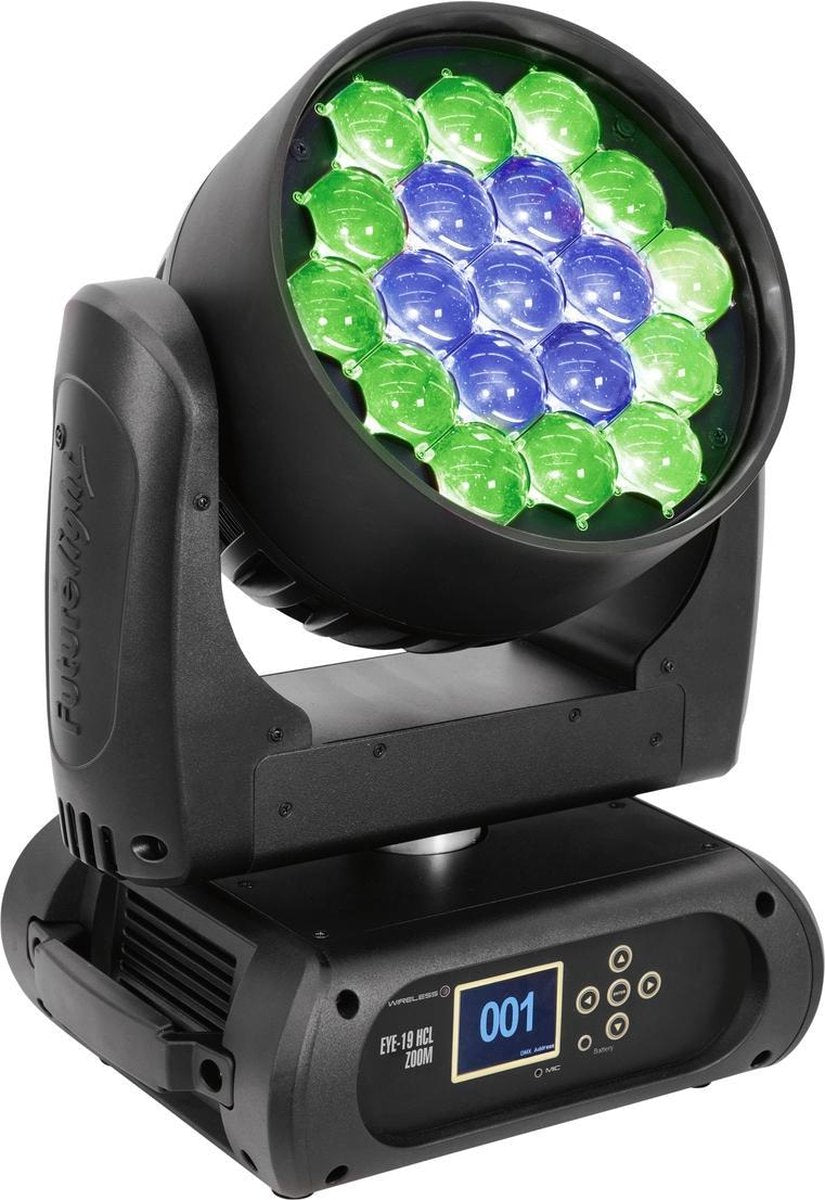 FUTURELIGHT moving head - movinghead -  EYE-19 HCL Zoom LED -   Wash