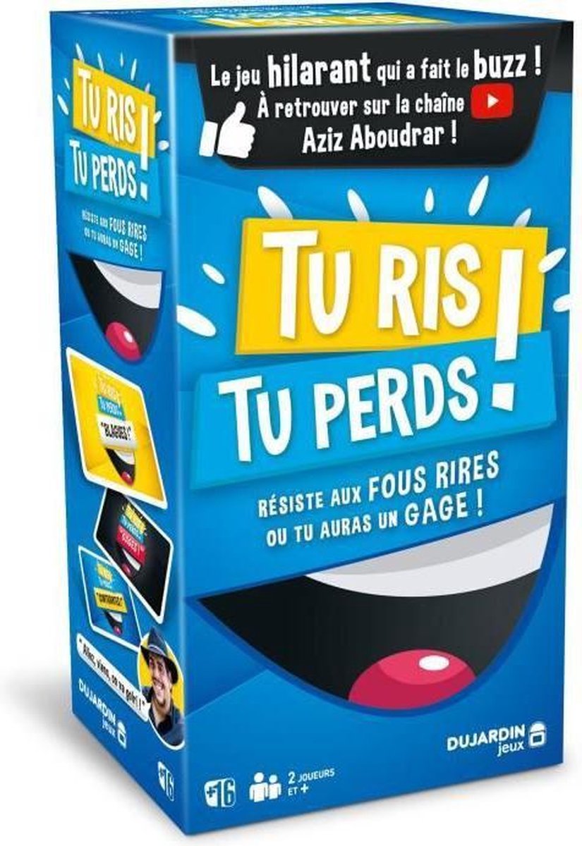 TU RIS TU PERDS - 41310 - Résiste aux fous rires ou tu auras un gage !