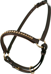 MHS Showhalster Mon Cherie Bruin/Goud mt 1