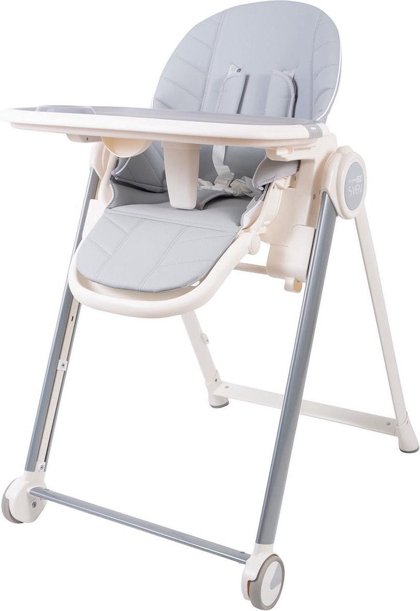 Freeon Kinderstoel Sven DeLuxe - Eetstoel voor kinderen - Grijs