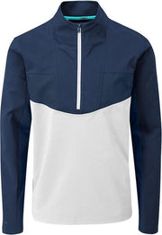 UA Storm Windstrike 1/2 Zip-Academy / White / White