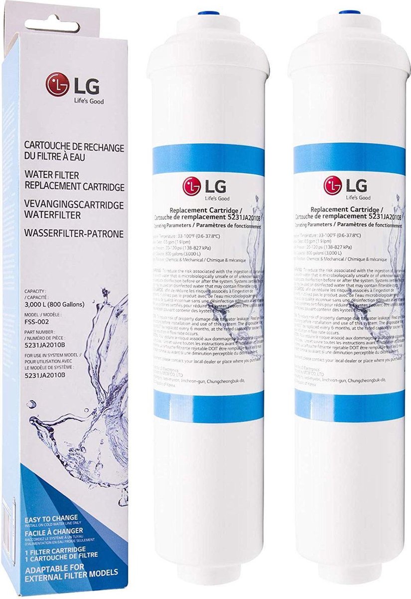2X LG 5231JA2010B Waterfilter (2 stuks)