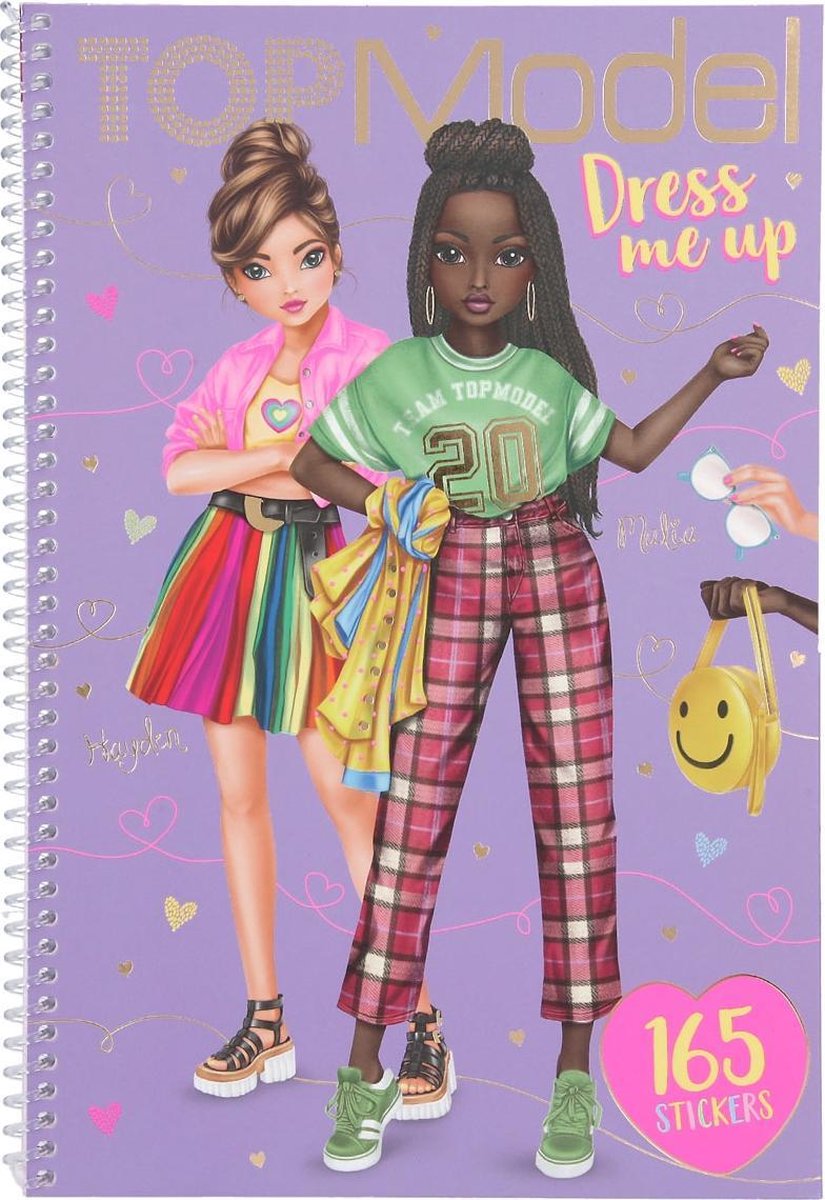 Topmodel Stickerboek Dress Me Up 26