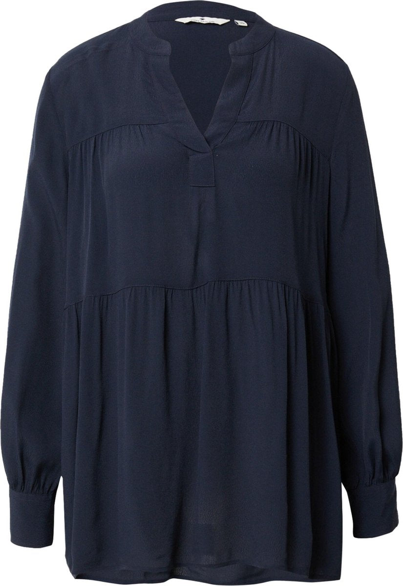 Tom Tailor blouse Nachtblauw-38 (M)