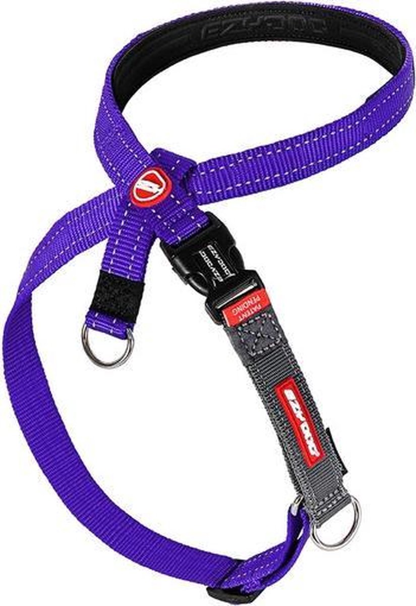 EzyDog Crosscheck - Hondentuig - XL - Paars
