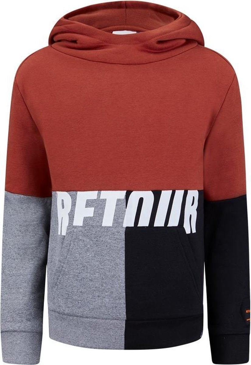 Retour Jeans Rick Jongens Trui - Brique - Maat 104