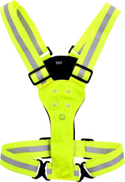 Reflecterend veiligheidsvest - met ledverlichting - hardloopvest - hardlopen - veiligheid - verlichting