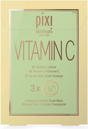 PIXI - Vitamin C Energizing Infusion Sheet Mask - 3 st