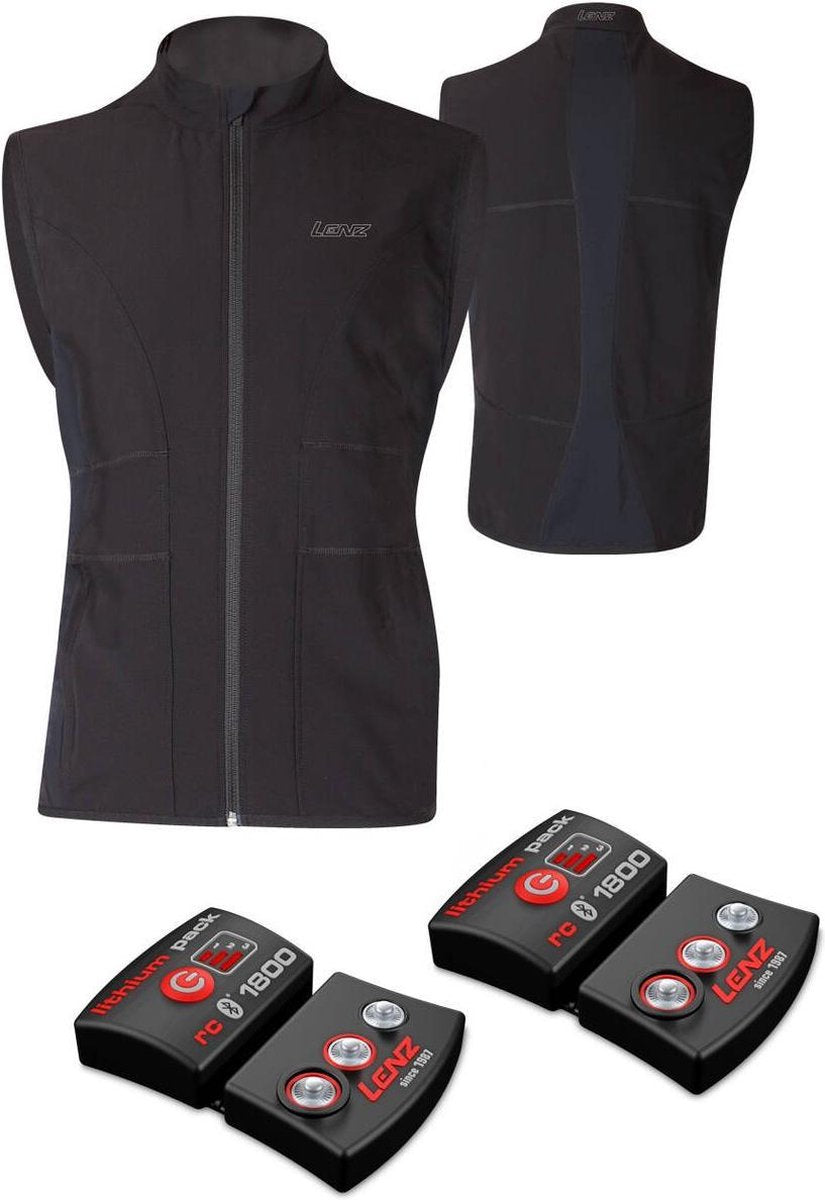 Lenz Vest Lith Pack rcB 1800 MEN - XXXXL - Zwart