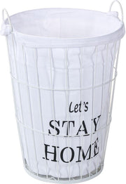 Baytex Wasmand Stay Home L - Wit