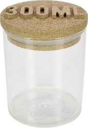 Glazen voorraadpot 300 ML