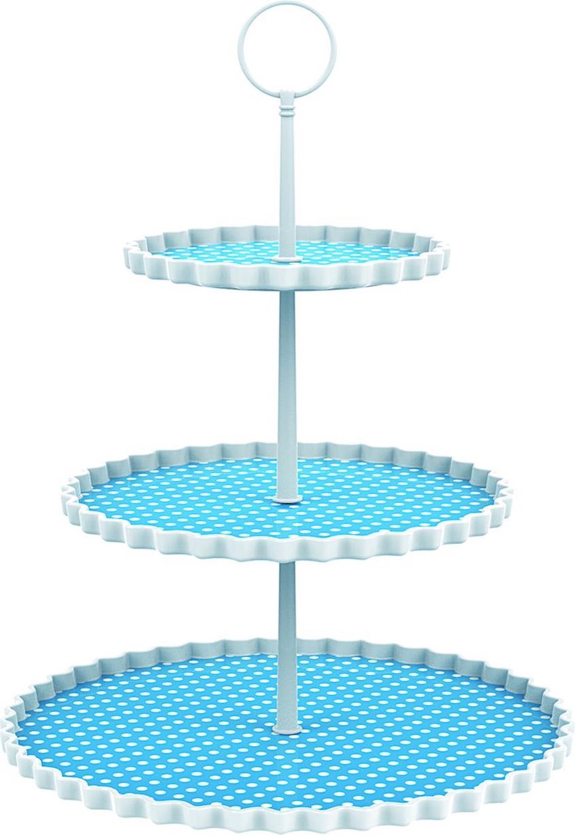 Zak!Designs Etagere Dotty - 3-laags - Ø 15