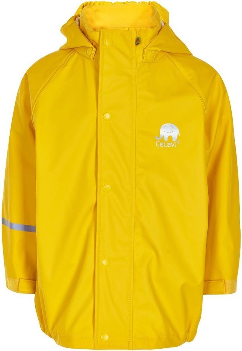 CeLavi Regenjas kinderen - Geel - maat 80 (80-86cm)