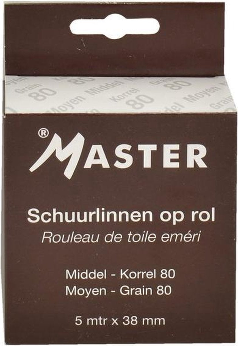 Gereedschap schuurlinnen middel 5 meter
