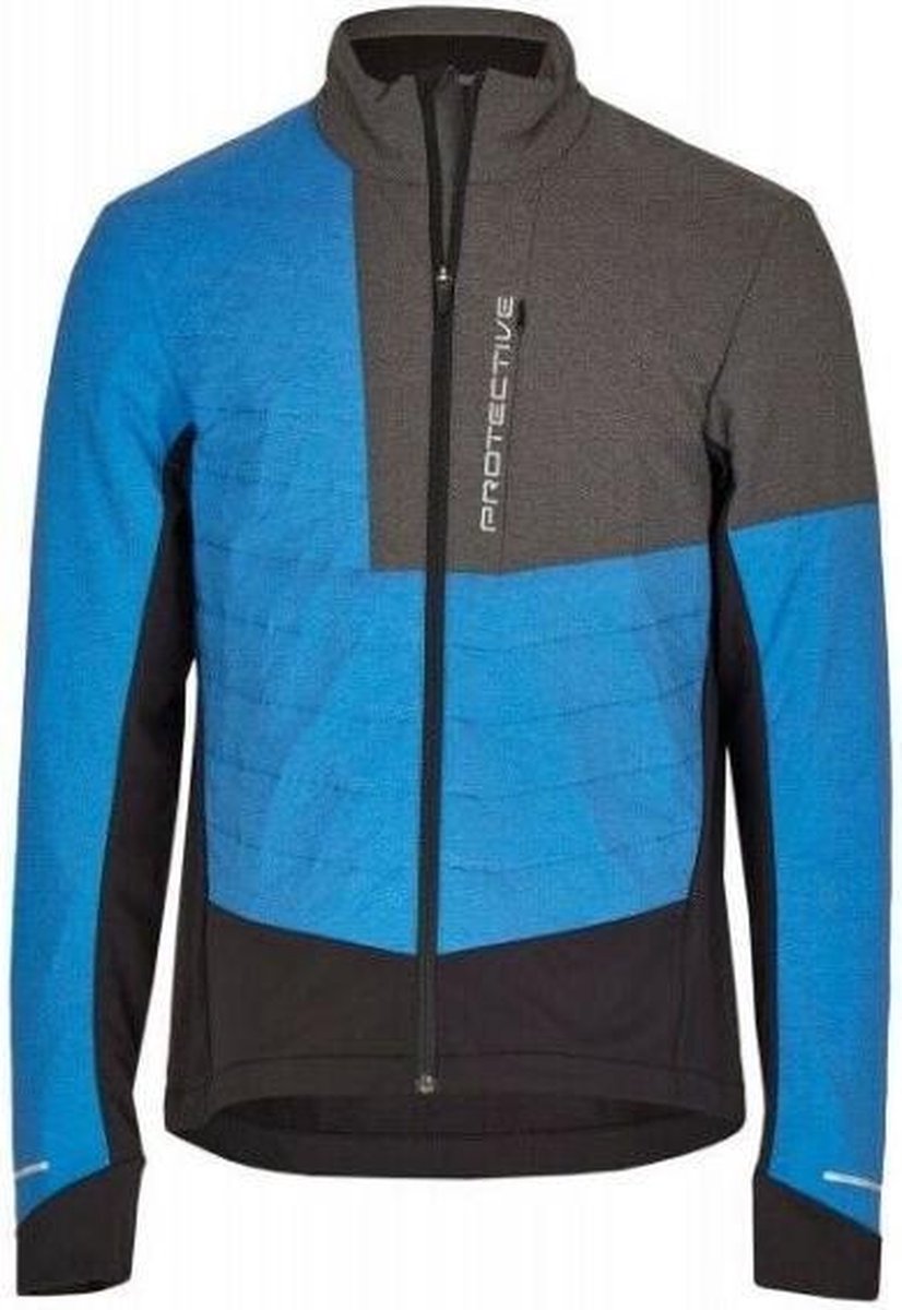 Protective Fietsjack P-sentience Heren Polyamide Blauw Mt S