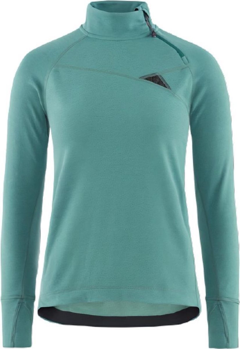 Klättermusen Outdoortrui Dames Polyester Turquoise Maat Xs