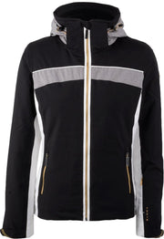 Luhta Karoliina Wintersportjas - Maat XL  - Vrouwen - zwart/wit/grijs