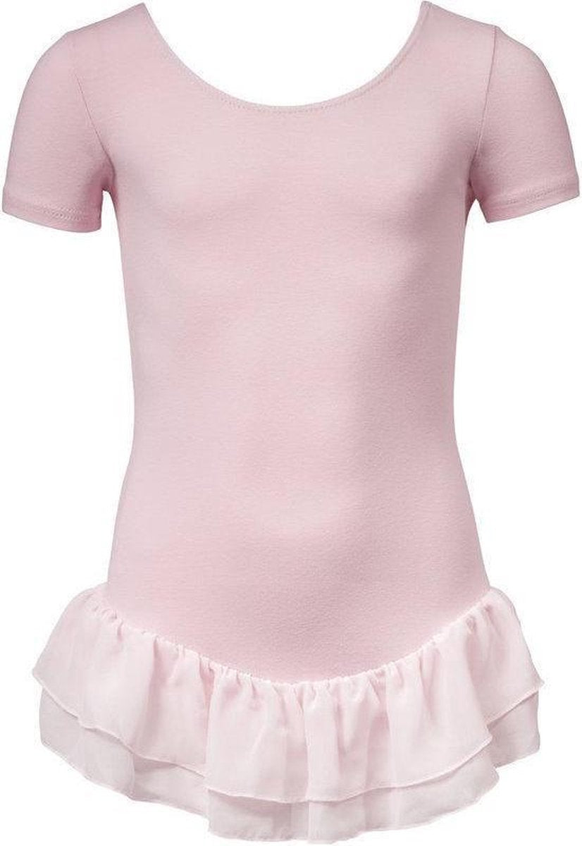 Papillon - Balletpak - Meisjes - Maat 128 - Rose