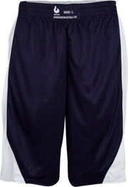 Burned Dubbelzijdig Short - Sportbroek - Donkerblauw / Wit - 3XL