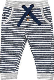 Minymo - jongens sweat pant - gestreept - Maat 74