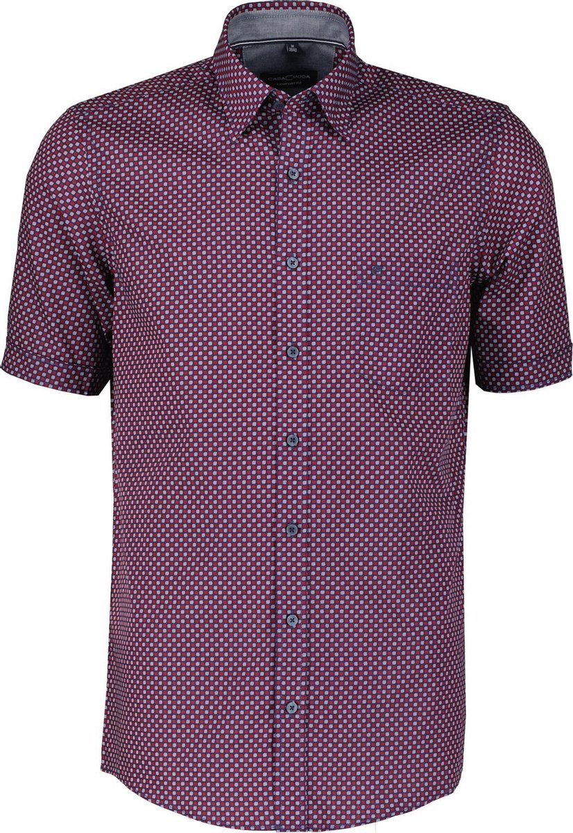 Casa Moda Overhemd - Regular Fit - Blauw - 3XL Grote Maten