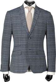 City Line By Nils Kostuum - Slim Fit - Blauw - 51