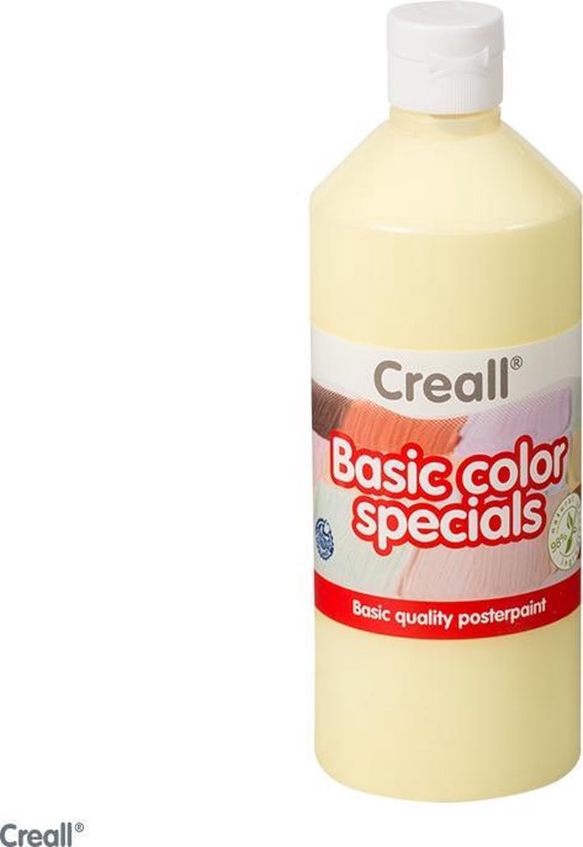 Creall Plakkaatverf pastelgeel 500 ml