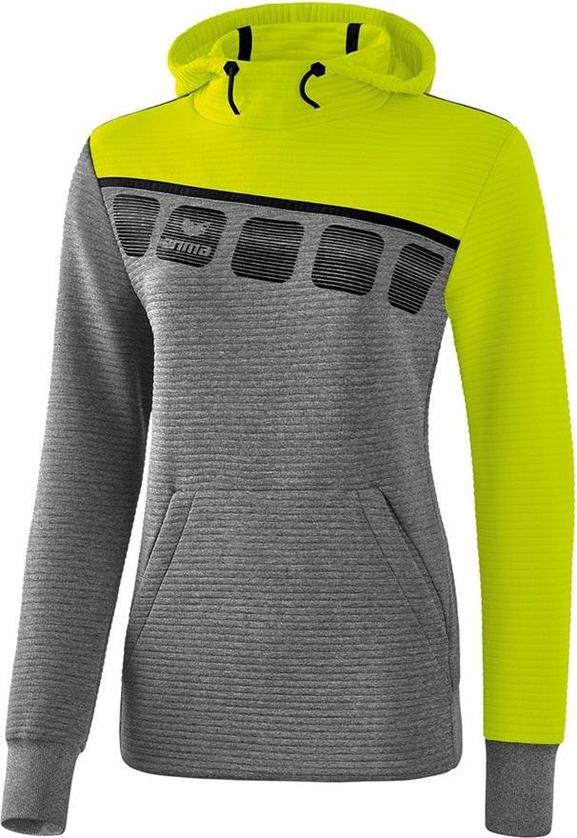 Erima 5-C Dames Sweater - Sweaters  - grijs - 40