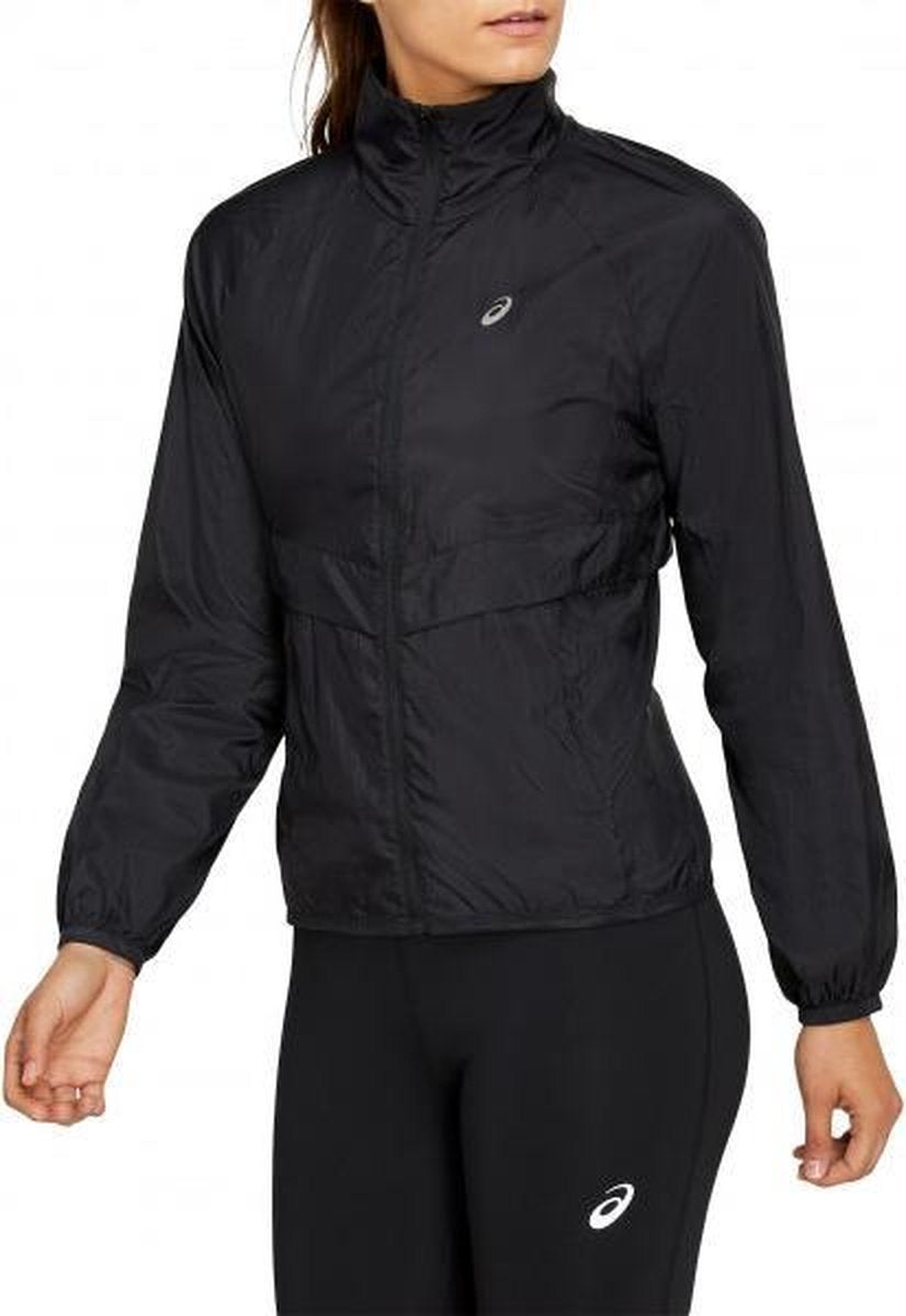 ASICS Future Tokyo Jacket Dames - zwart/rood - maat M