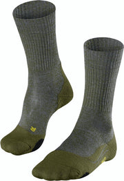 FALKE TK2 Wool Heren Wandel Sok 16394 - Groen 7657 forest Heren - 44-45