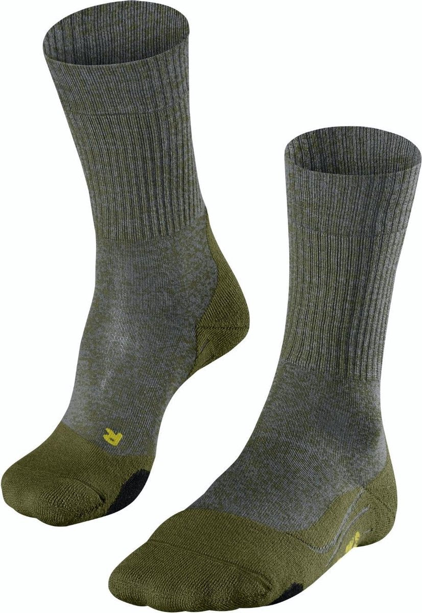 FALKE TK2 Wool Heren Wandel Sok 16394 - Groen 7657 forest Heren - 44-45