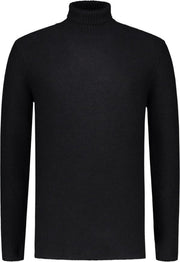 Dstrezzed Turtle Neck Cotton Nylon Black (404231 - 999)