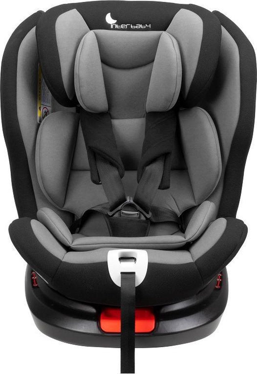 Interbaby Kinderautostoeltje Hermes 50 X 55 Cm Rubber Grijs