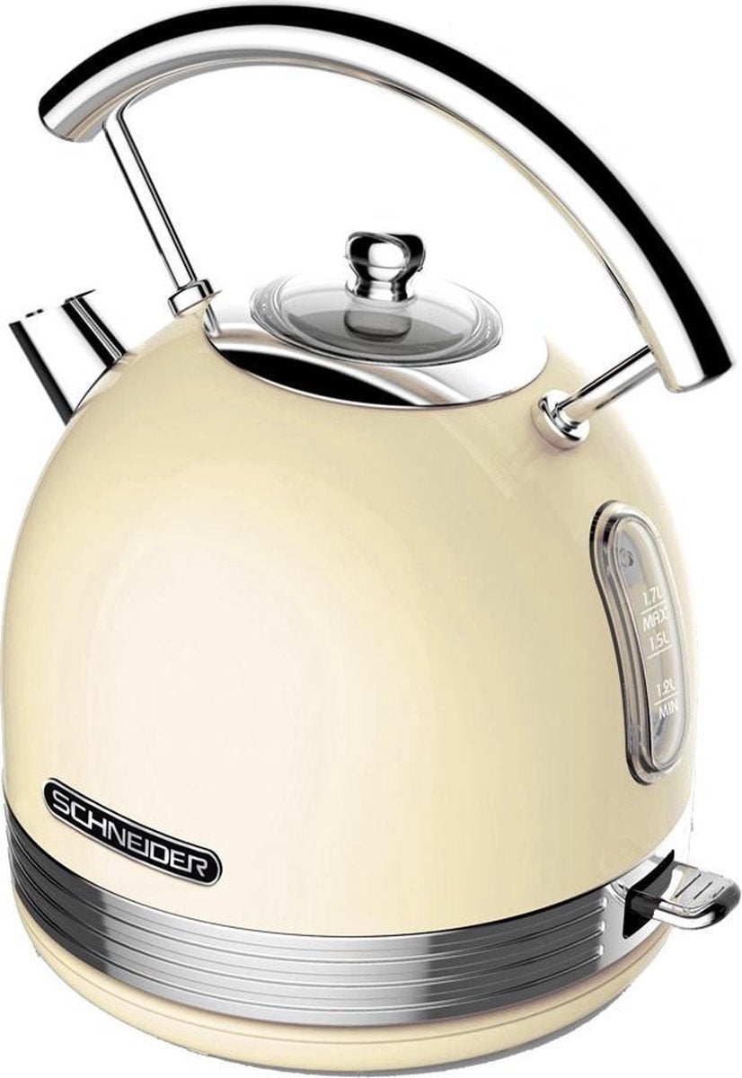 Schneider SL W2 SC Retro Waterkoker Creme