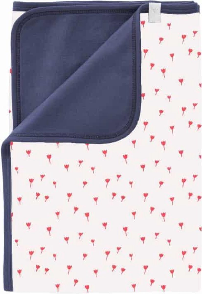 Fresk babydeken Tulip red