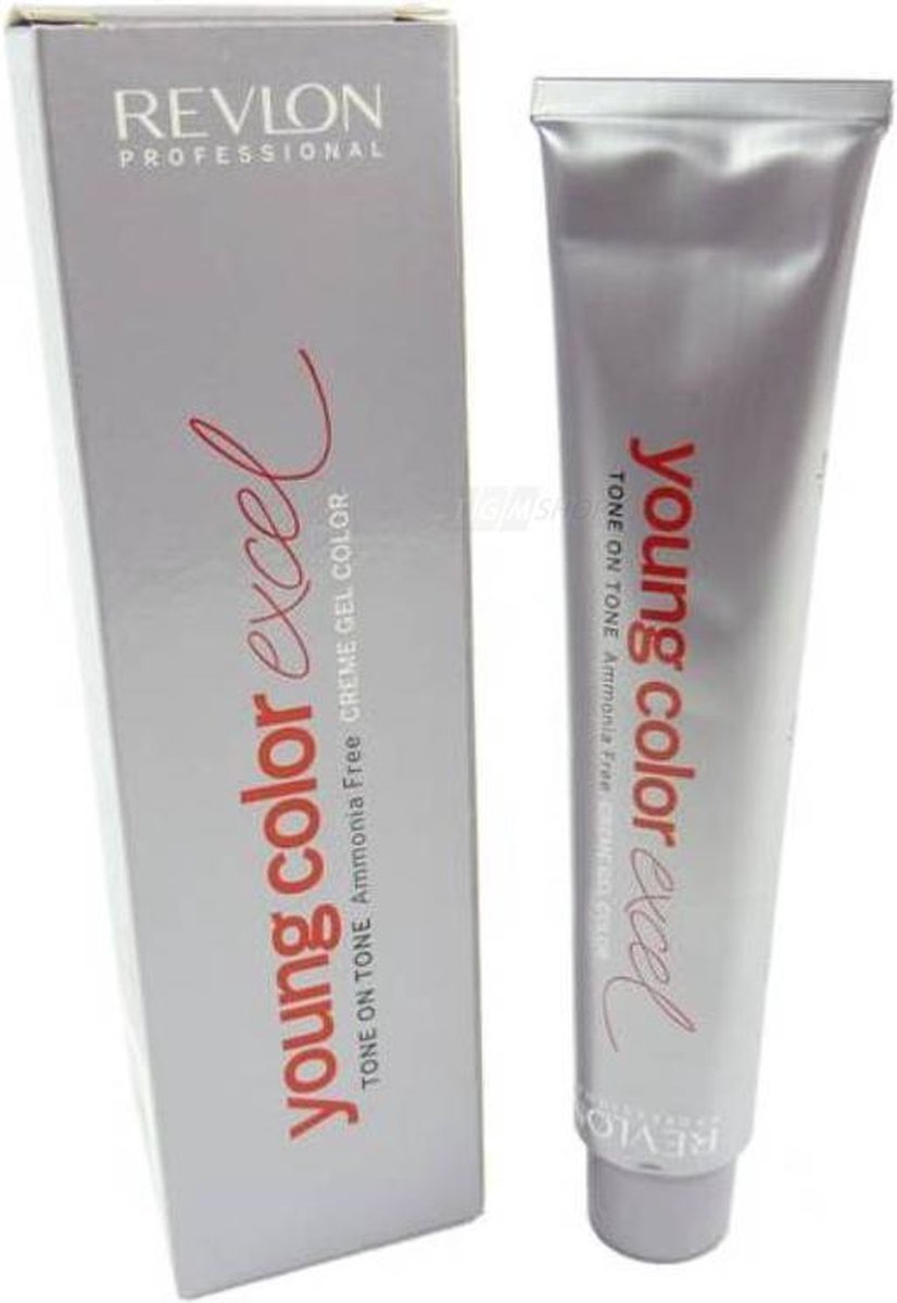 Revlon Young Color Excel Tone on Tone  Hair color Cream without ammonia 70ml - # 7.60 bright intense red