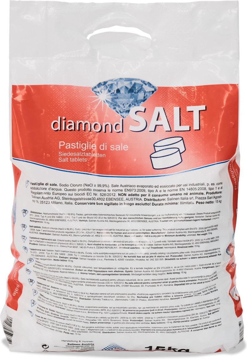 Zouttabletten Diamond 15kg