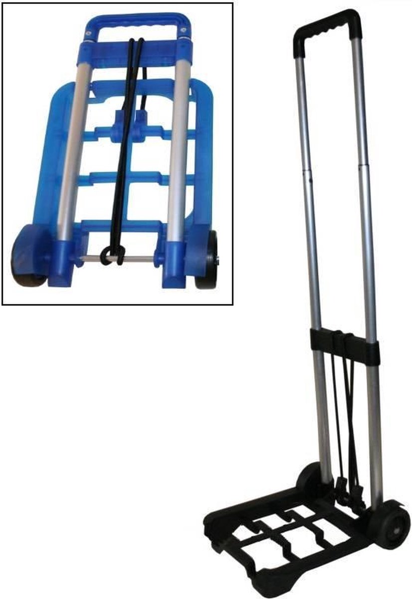 trolley opvouwbaar en verstelbaar lichtgewicht div kleuren