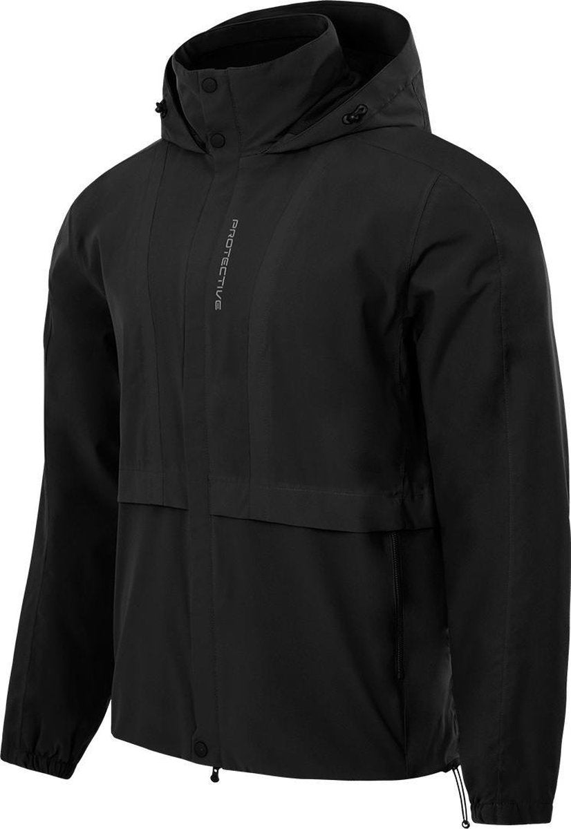 Protective Regenjas P-time Travel Heren Polyester Zwart Mt 5xl