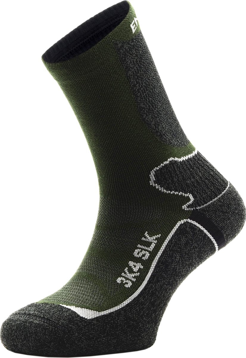 Enforma SLK-3K4 Highlands wandelsokken - Sportsokken - Merino - Zwart - M (39-41)