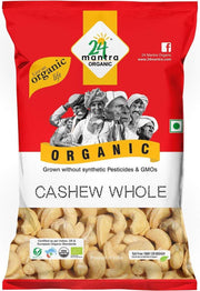 24Mantra Biologische Cashewnoten- Naturel (Ongezouten