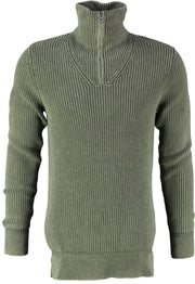 Dstrezzed groene slim fit trui katoen - valt kleiner - Maat M