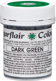 Sugarflair Chocolade Kleurstof - Donkergroen - 35g